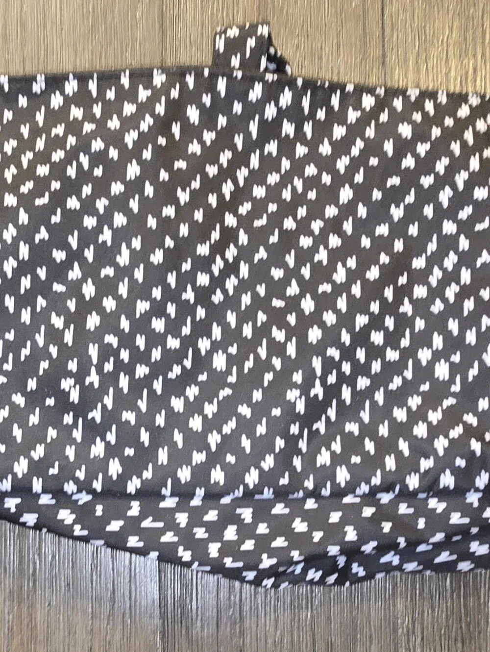 Thirty One Black/white Make Up Travel Bag